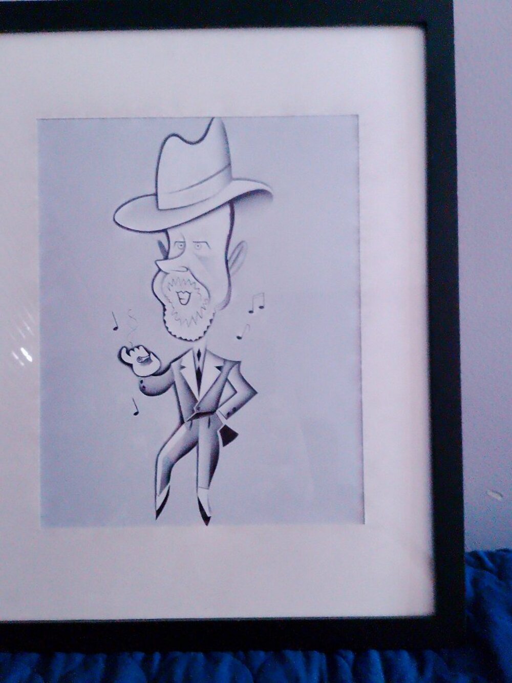 14"x12" caricature of Bob Fosse by Risko